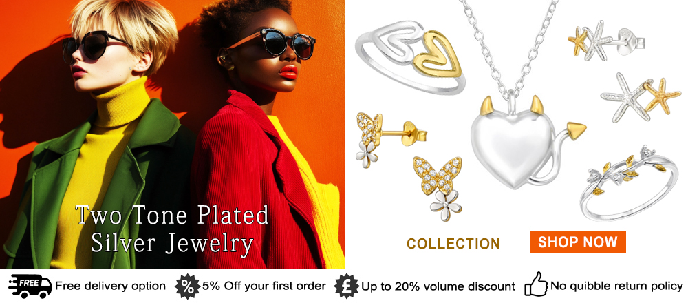 Two tone jewellery