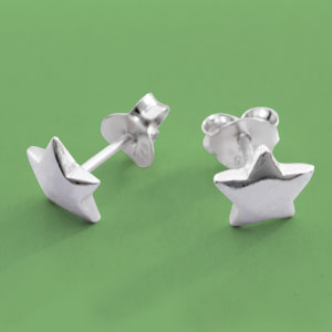 Clous d’oreilles en argent